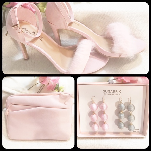 Anne Michelle Shoes - ANNE MICHELLE Heels, Earrings, Scarf & Tablet Case